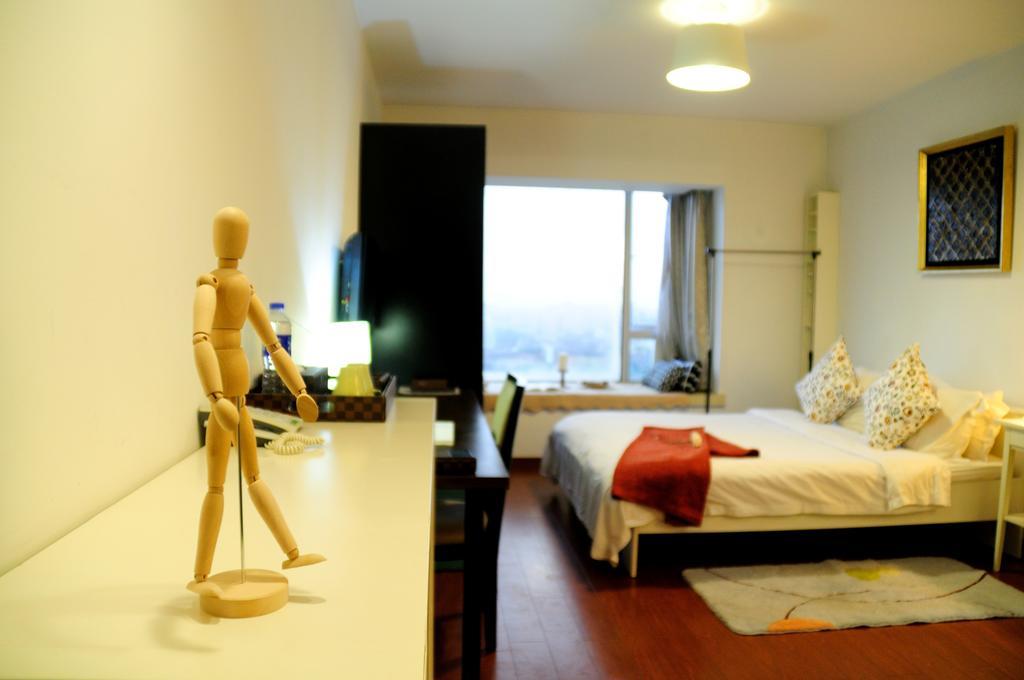 Shanghai Kingland Serviced Apartment Zewnętrze zdjęcie