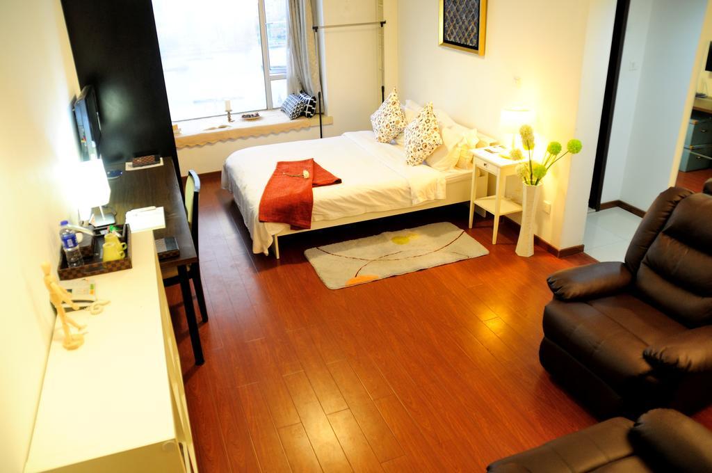 Shanghai Kingland Serviced Apartment Zewnętrze zdjęcie