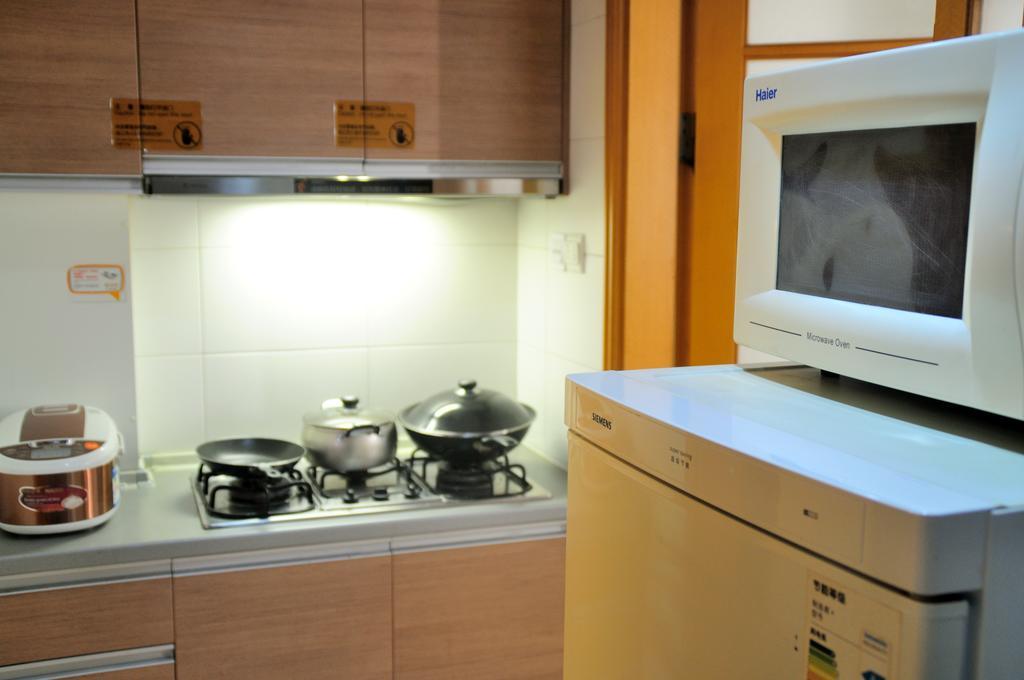 Shanghai Kingland Serviced Apartment Zewnętrze zdjęcie