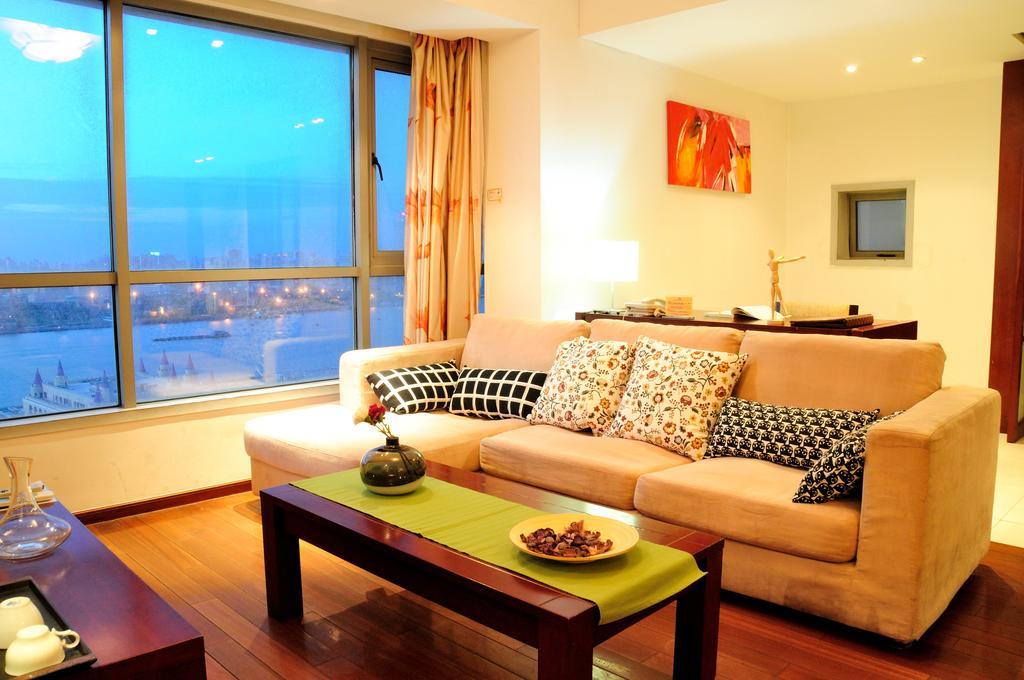 Shanghai Kingland Serviced Apartment Zewnętrze zdjęcie