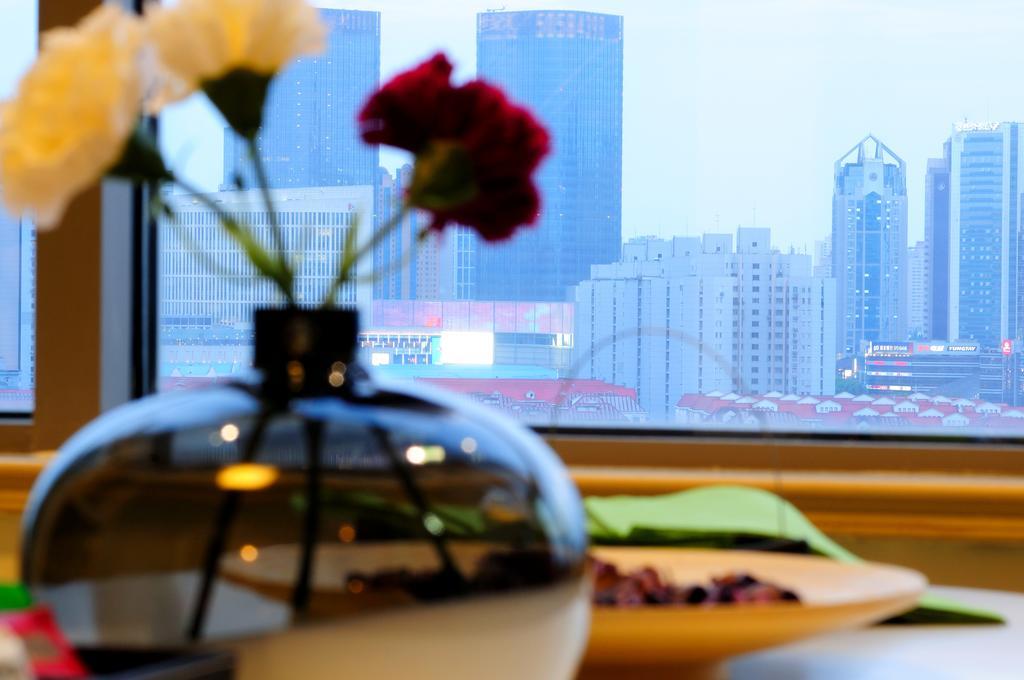 Shanghai Kingland Serviced Apartment Zewnętrze zdjęcie