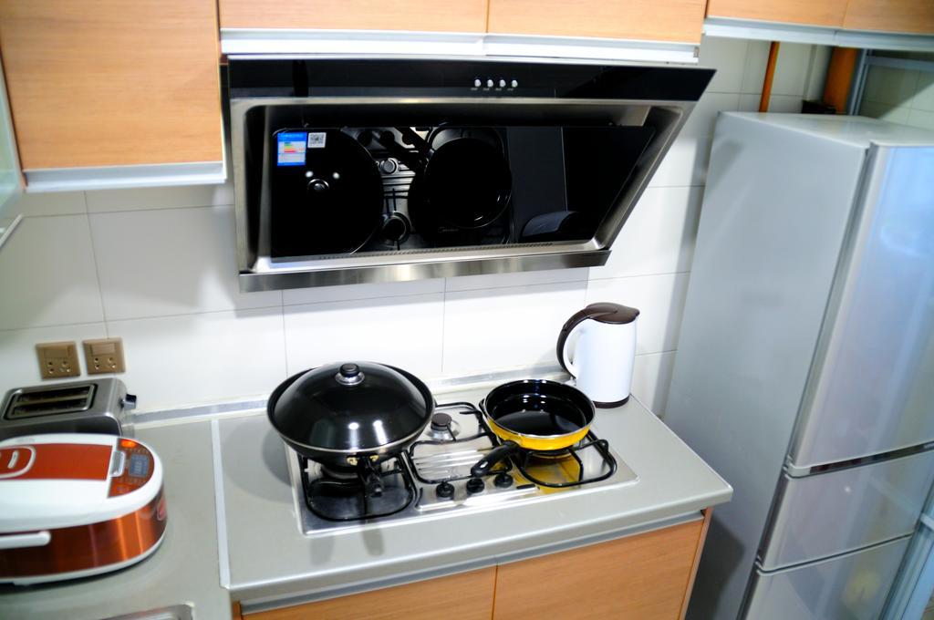 Shanghai Kingland Serviced Apartment Zewnętrze zdjęcie