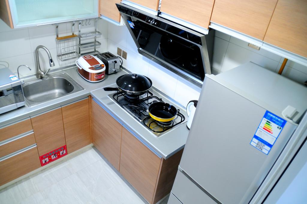 Shanghai Kingland Serviced Apartment Zewnętrze zdjęcie
