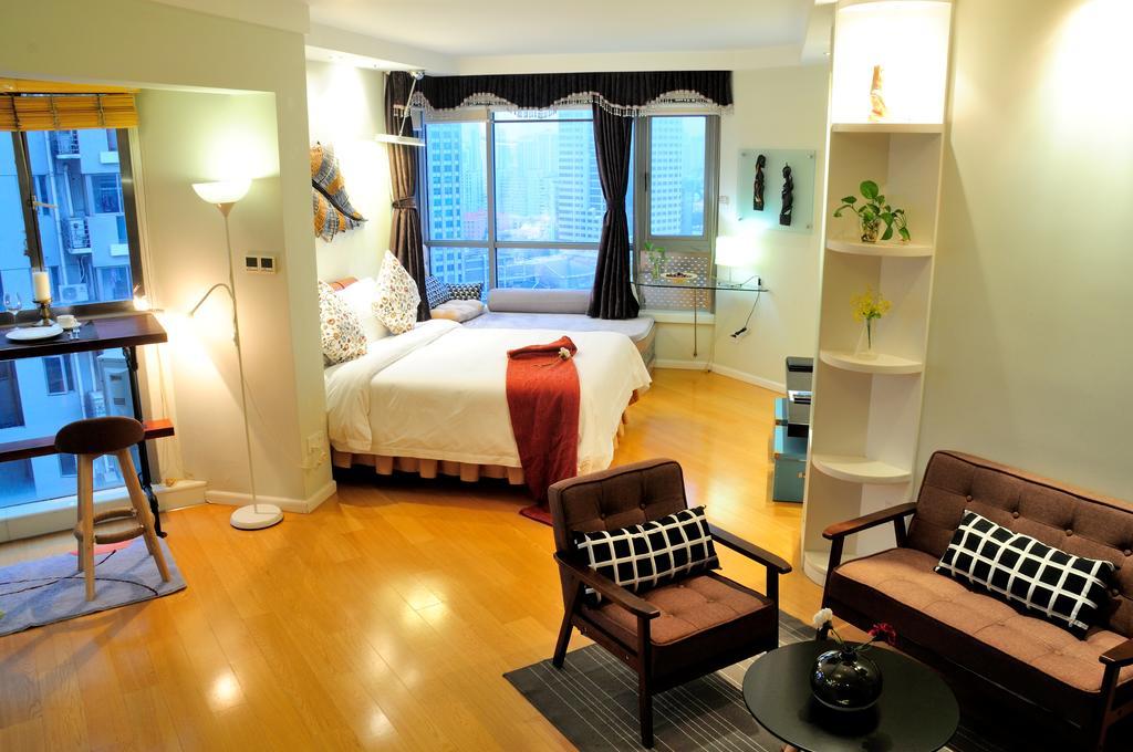 Shanghai Kingland Serviced Apartment Zewnętrze zdjęcie