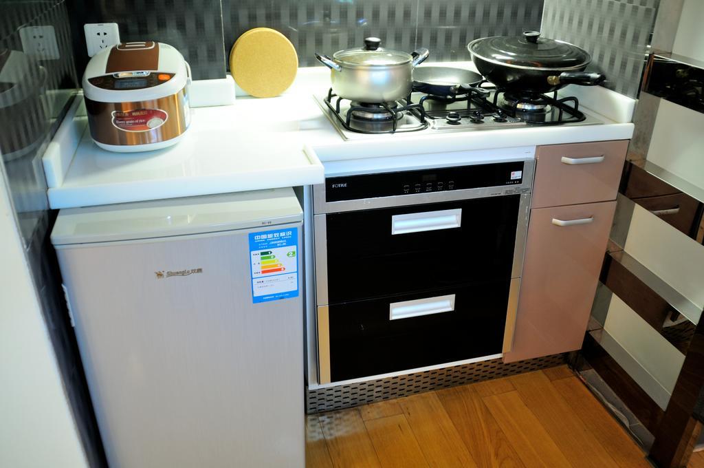 Shanghai Kingland Serviced Apartment Zewnętrze zdjęcie