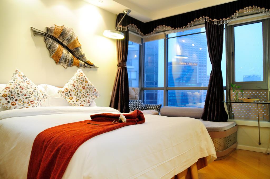 Shanghai Kingland Serviced Apartment Zewnętrze zdjęcie