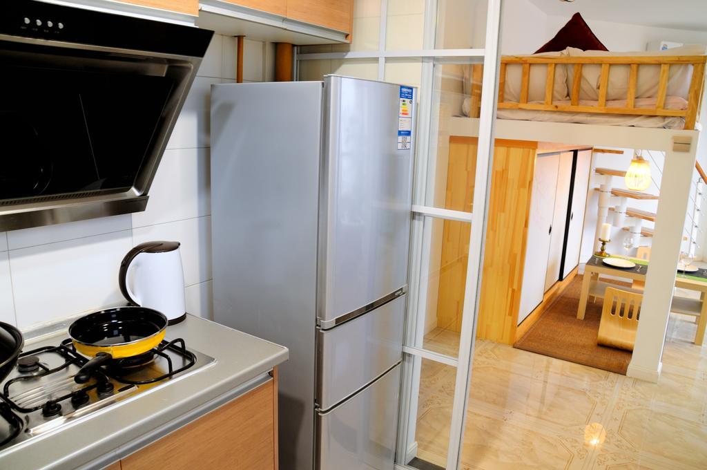 Shanghai Kingland Serviced Apartment Zewnętrze zdjęcie