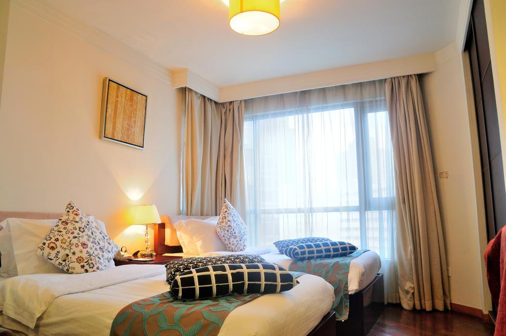 Shanghai Kingland Serviced Apartment Zewnętrze zdjęcie