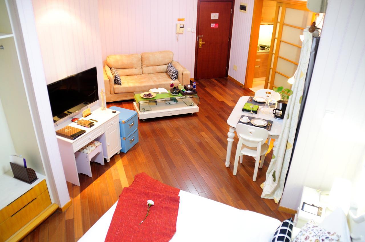 Shanghai Kingland Serviced Apartment Zewnętrze zdjęcie