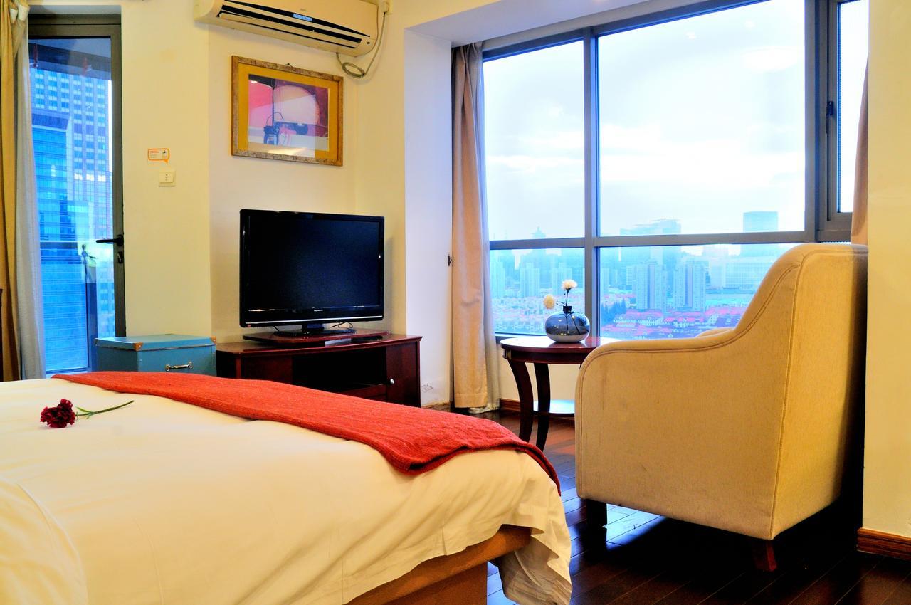 Shanghai Kingland Serviced Apartment Zewnętrze zdjęcie