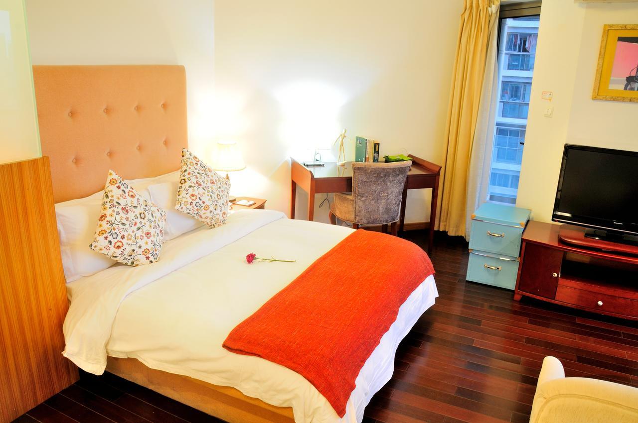 Shanghai Kingland Serviced Apartment Zewnętrze zdjęcie